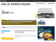 Tablet Screenshot of dialpcexpertsonline.com